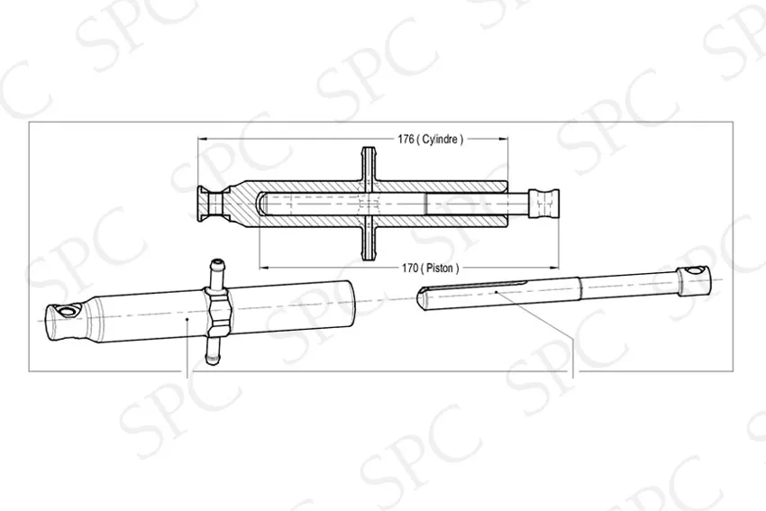 Pompe remplissage volumétrique sur-mesure pour machine B+S (Bausch + Ströbel)