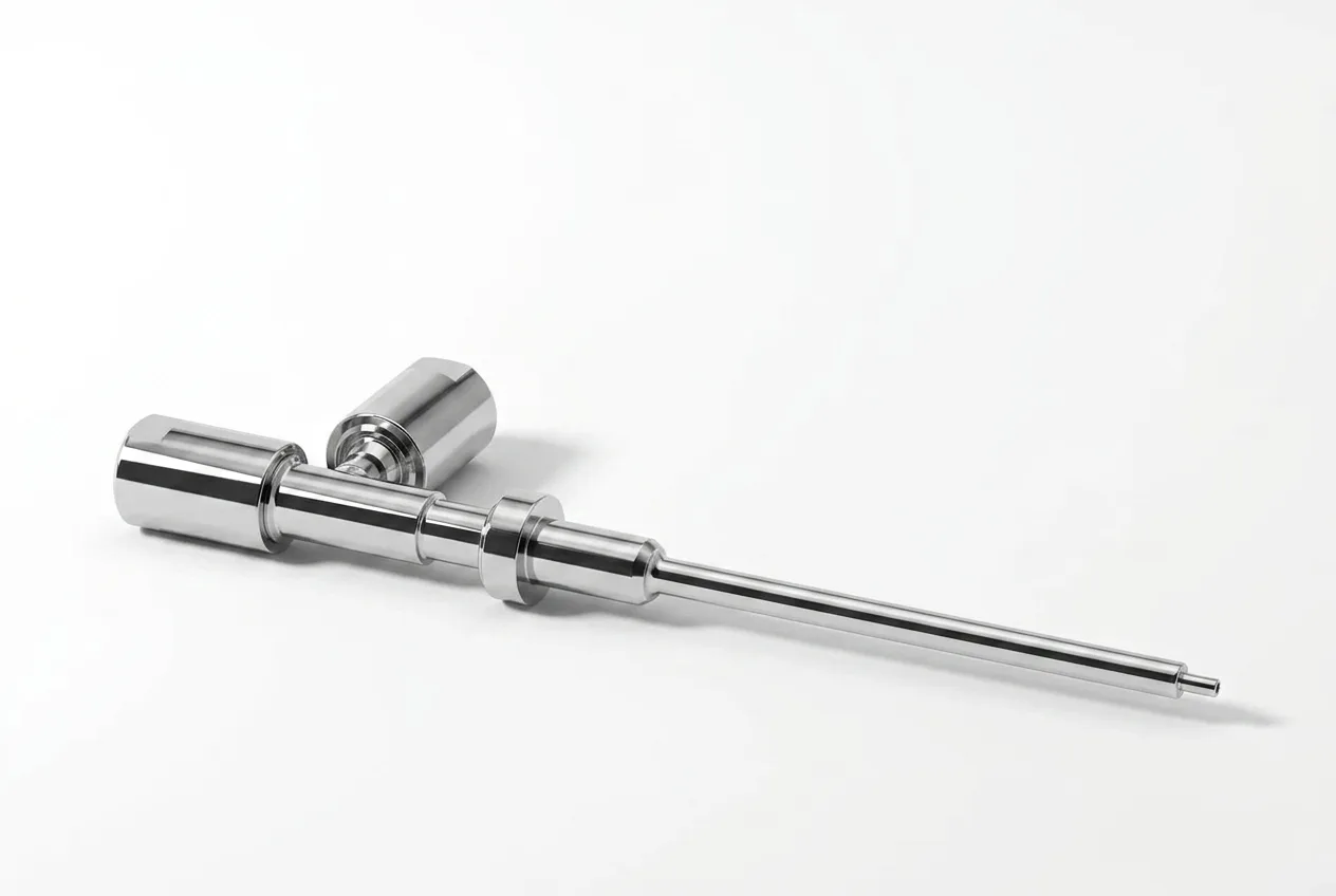 Aiguille de remplissage azotage pour machine Groninger DFVN Ø2.5x1.5 bout droit