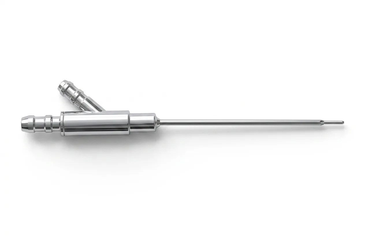 Aiguille de remplissage azotage pour machine Bosch Ø1.5x1.1 bout simple chas anti gouttes