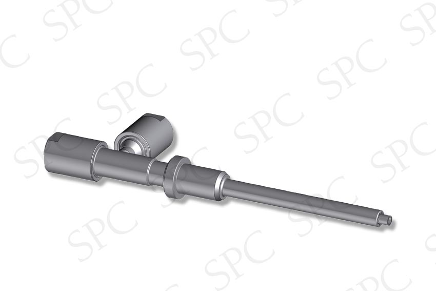 Aiguille de remplissage azotage pour machine Groninger DFVN Ø5x3.9 bout droit