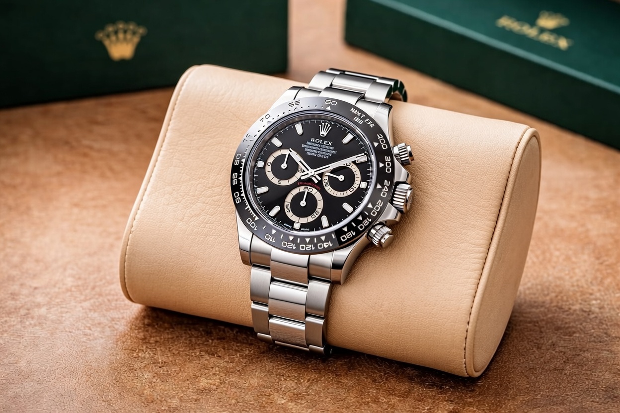 Illustration d’une montre Rolex de haute qualité